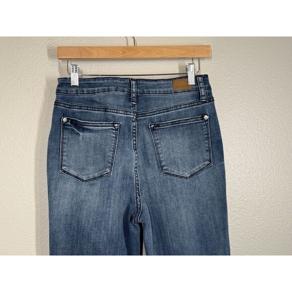 Judy Blue Women's Mid Rise Flare Fit Jeans Size 9/29 Stretch Denim JB82288-JS - Picture 11 of 16